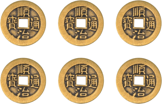 Authentic I Ching Coins